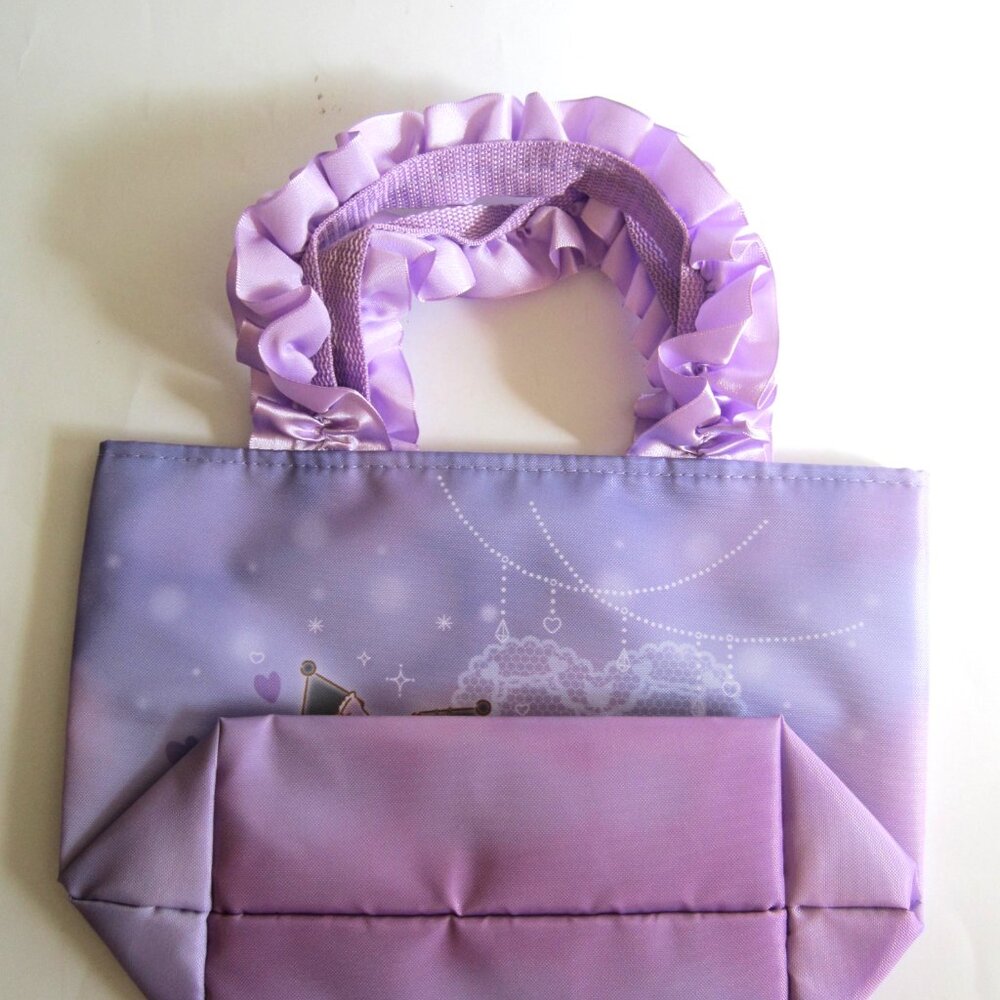 Kuromi Lavender Purple Ruffles Tote Bag Sanrio - Picture 3 of 8